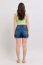 Judy Blue HW Double Waistband Shorts