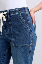 Judy Blue HW Drawstring Wide