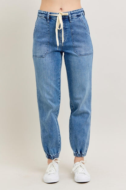 Judy Blue HW Denim Jogger