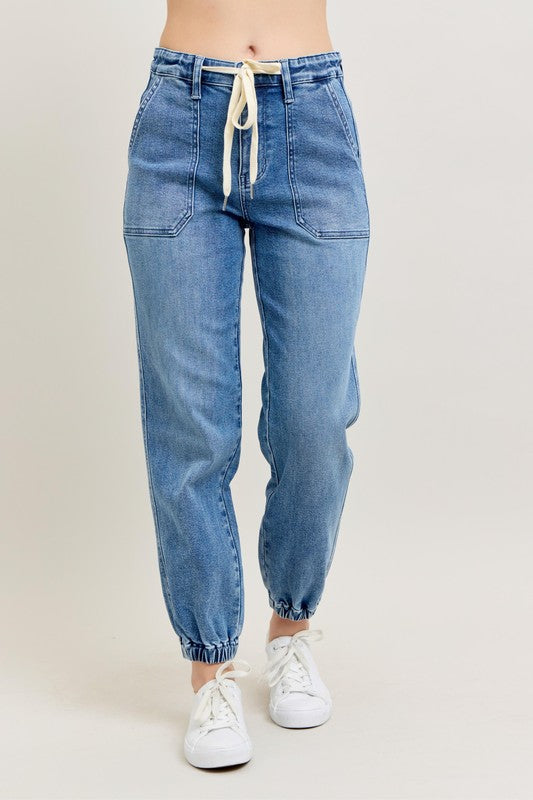 Judy Blue HW Denim Jogger