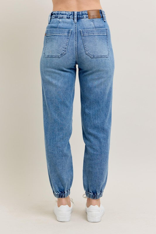 Judy Blue HW Denim Jogger
