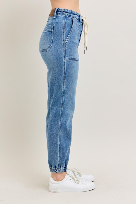 Judy Blue HW Denim Jogger