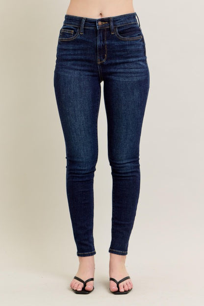 Judy Blue High Waisted Hand Sand Skinny