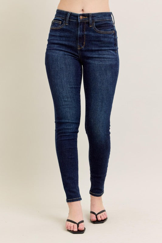 Judy Blue High Waisted Hand Sand Skinny