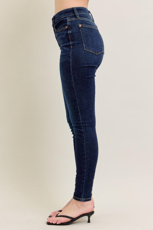 Judy Blue High Waisted Hand Sand Skinny