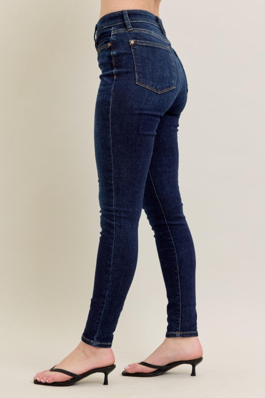 Judy Blue High Waisted Hand Sand Skinny