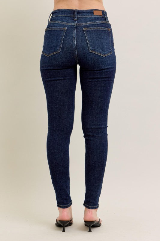 Judy Blue High Waisted Hand Sand Skinny