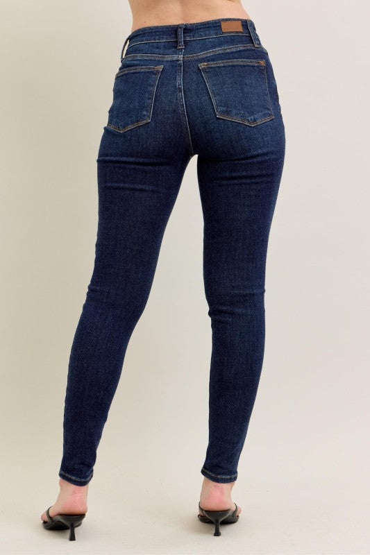 Judy Blue High Waisted Hand Sand Skinny