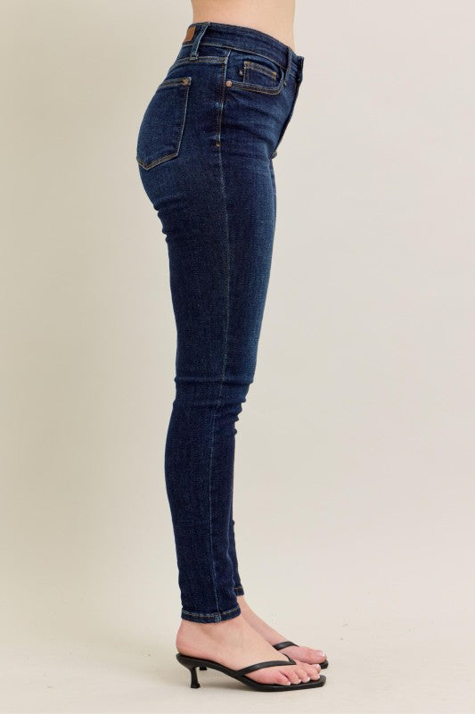 Judy Blue High Waisted Hand Sand Skinny