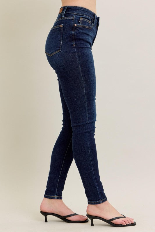 Judy Blue High Waisted Hand Sand Skinny
