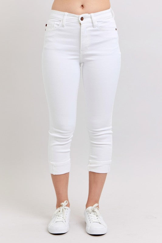 Judy Blue MR Capri with Cuff