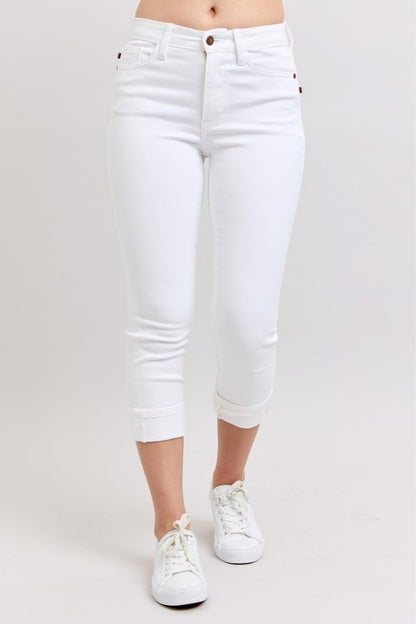 Judy Blue MR Capri with Cuff