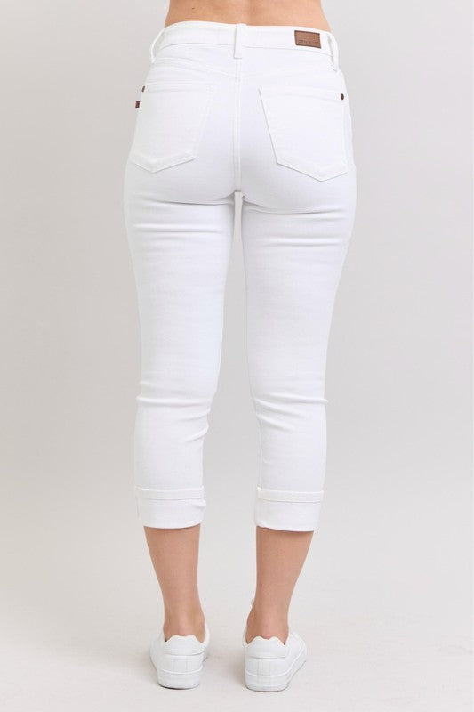 Judy Blue MR Capri with Cuff