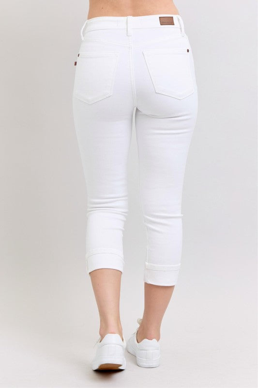 Judy Blue MR Capri with Cuff