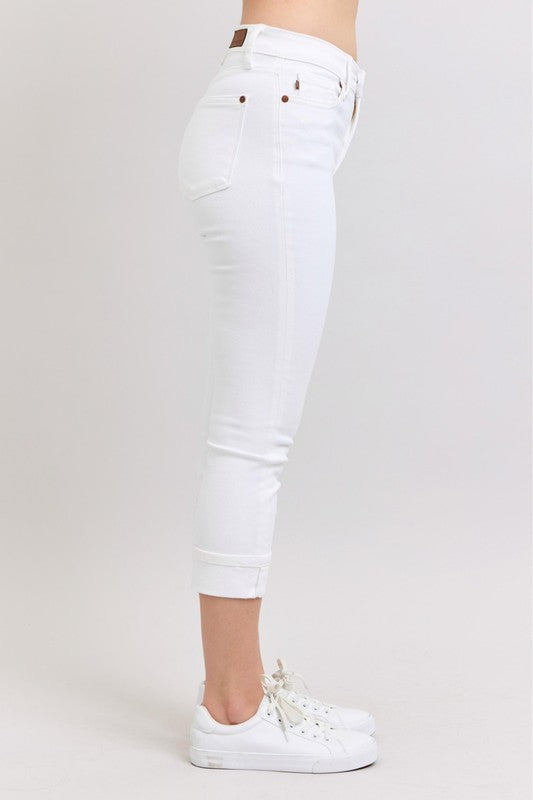 Judy Blue MR Capri with Cuff