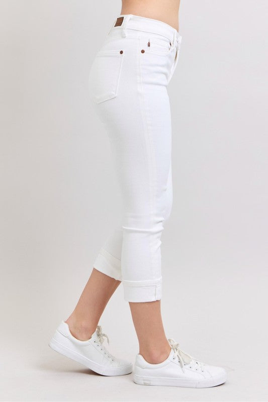 Judy Blue MR Capri with Cuff