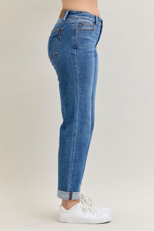 Judy Blue MR Bf Classic Cuffed
