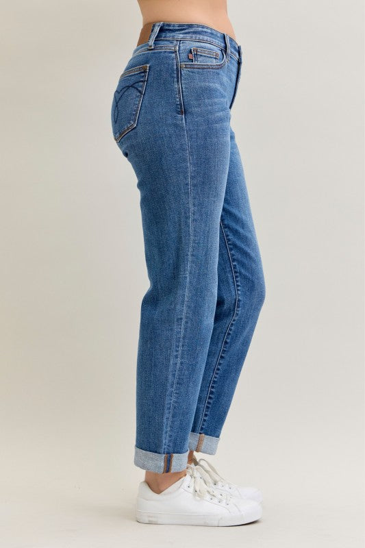 Judy Blue MR Bf Classic Cuffed