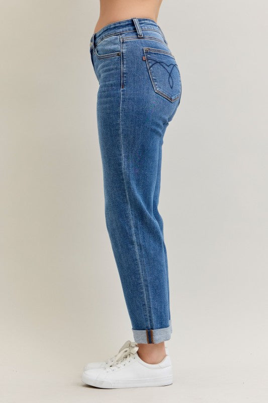 Judy Blue MR Bf Classic Cuffed
