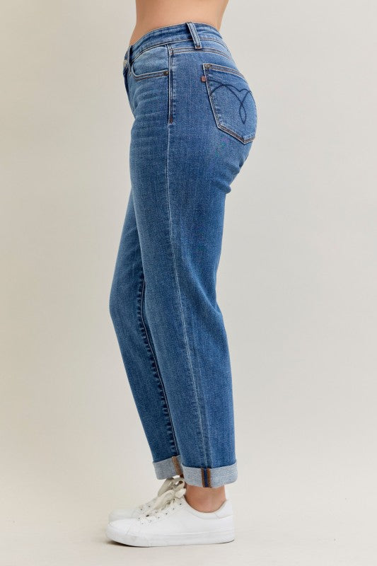 Judy Blue MR Bf Classic Cuffed