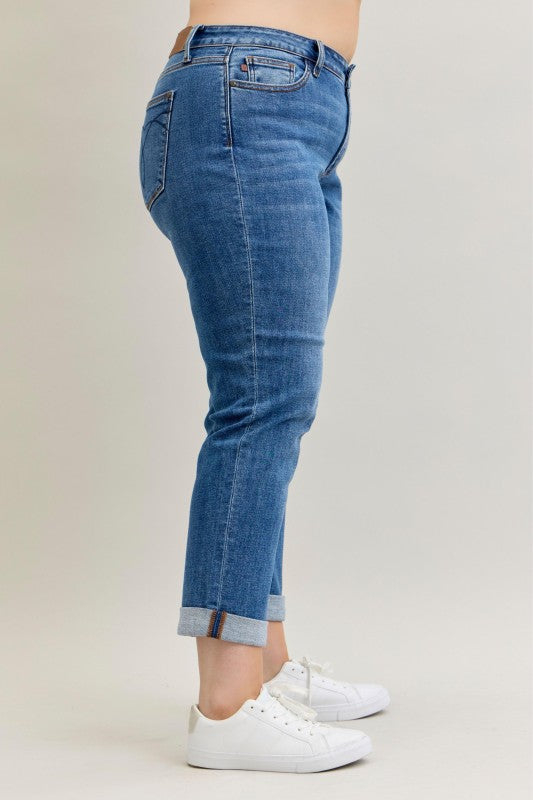 Judy Blue MR Bf Classic Cuffed
