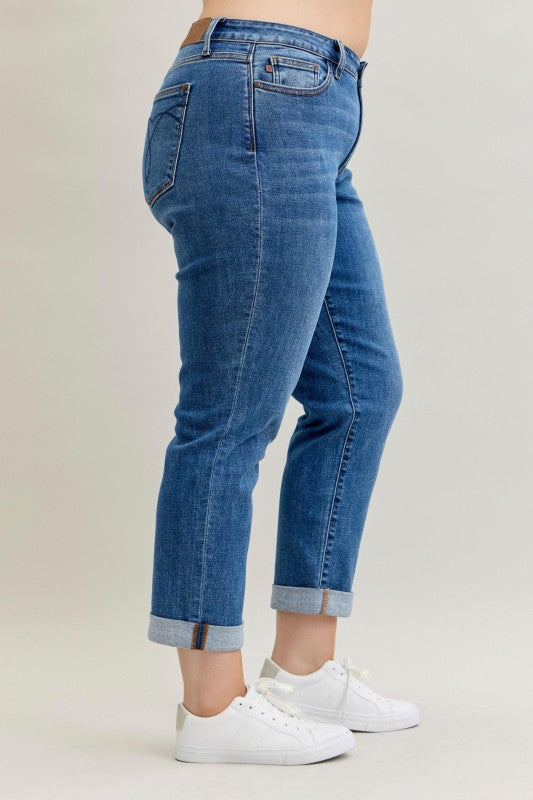 Judy Blue MR Bf Classic Cuffed