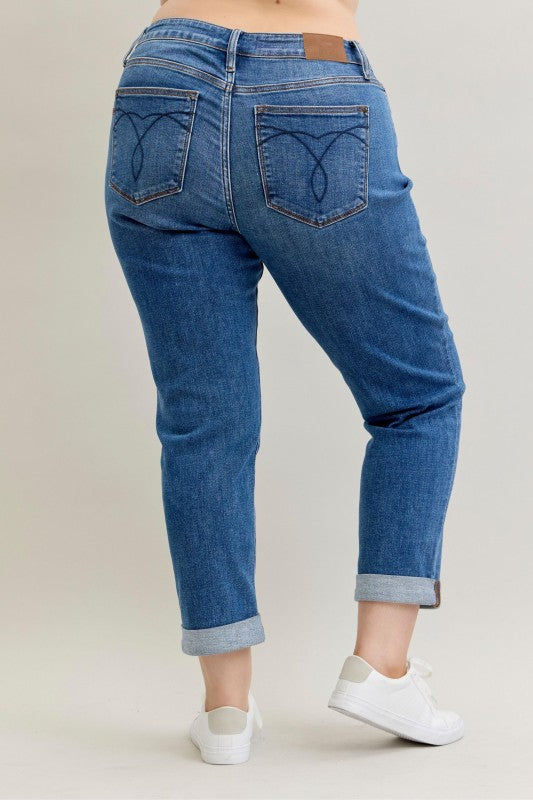 Judy Blue MR Bf Classic Cuffed