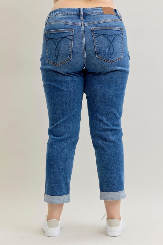 Judy Blue MR Bf Classic Cuffed