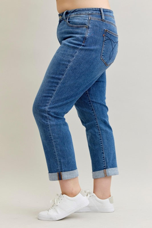 Judy Blue MR Bf Classic Cuffed