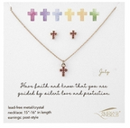 Alexa's Angels Birthstone Necklace and Earring Set