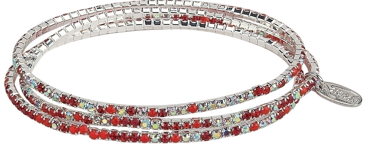 7"L DEC BIRTHSTONE BRACELETS STRETCH