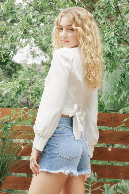 KAN KAN HIGH RISE MOM SHORTS WITH RAW FRAYED HEM