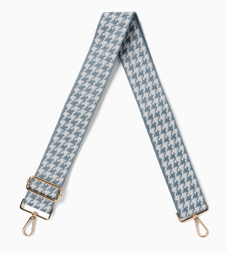 Kedzie Interchangeable Purse Strap Embroidered