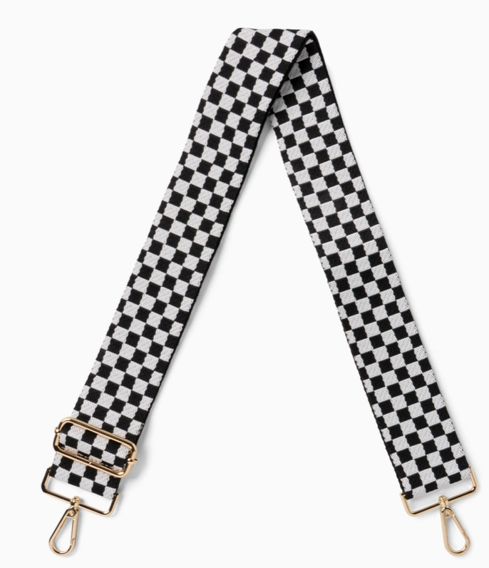Kedzie Interchangeable Purse Strap Embroidered