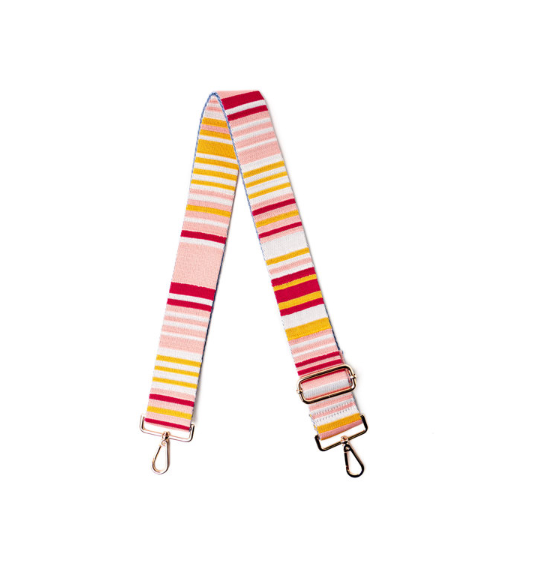 Kedzie Interchangeable Purse Strap Embroidered