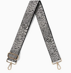 Kedzie Interchangeable Purse Strap Embroidered