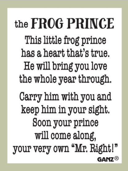 Kissy Face Frog Charm