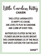 Garden Kitty Charm