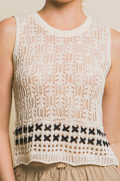 Knitted Tank Top