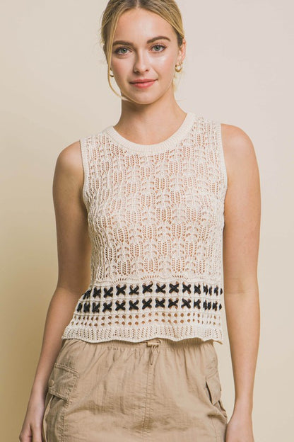 Knitted Tank Top