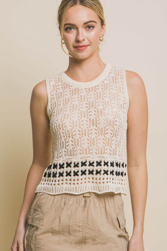 Knitted Tank Top