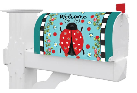 Ladybug Check Mailbox Cover