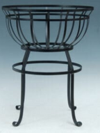 Metal Flower Basket Stand
