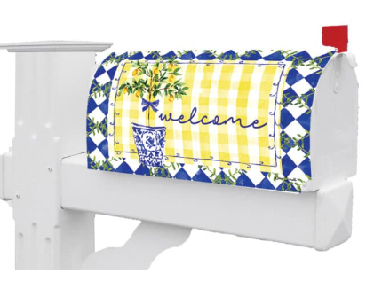 Lemon Tree Mailbox Cover