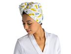 Lemon Lavender Plot Twist Microfiber Turbo Towel