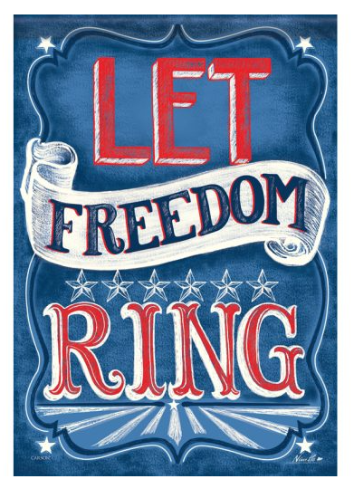 "Let Freedom Ring" Dura Soft™ Flag