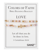 Colors of Faith Bible Blessings Bracelets