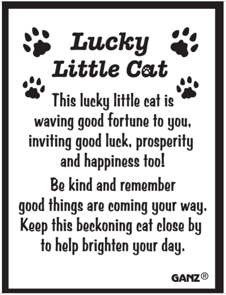 Lucky Little Cat