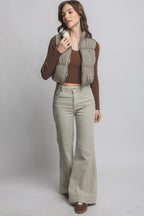 Have It Your Way Full-zip Reversable Puffer Vest