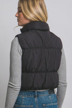 Have It Your Way Full-zip Reversable Puffer Vest